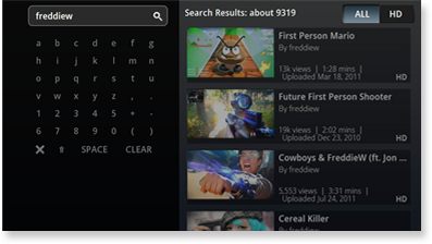 screenshot search results